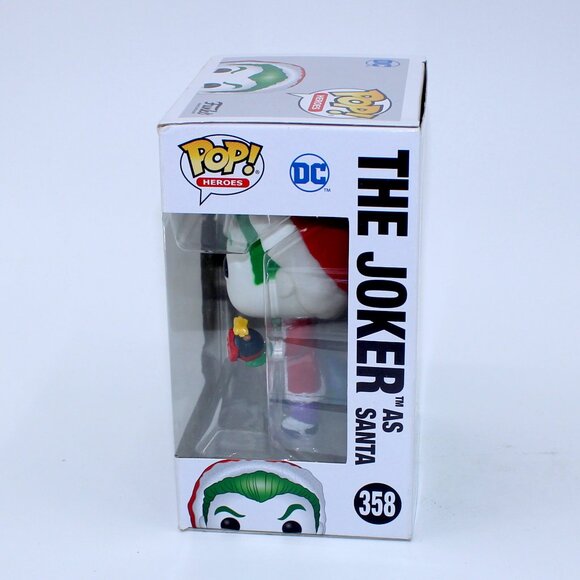 The DC Holiday Santa Joker Funko Pop - Picture 2 of 4